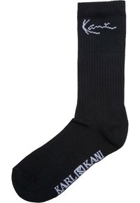 Karl Kani UNISEX  SIGNATURE 6 PACK - Calze - black white