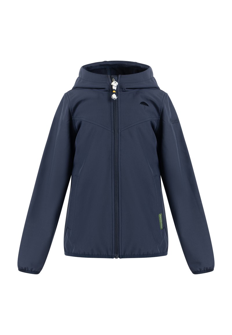Schmuddelwedda Outdoorjas donkerblauw