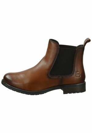 Korte laarzen - cognac   dark bbrown