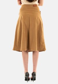LA PETITE ÉTOILE JOANNA - Falda acampanada - beige