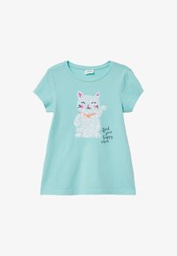 Ausgewählt, helles türkis