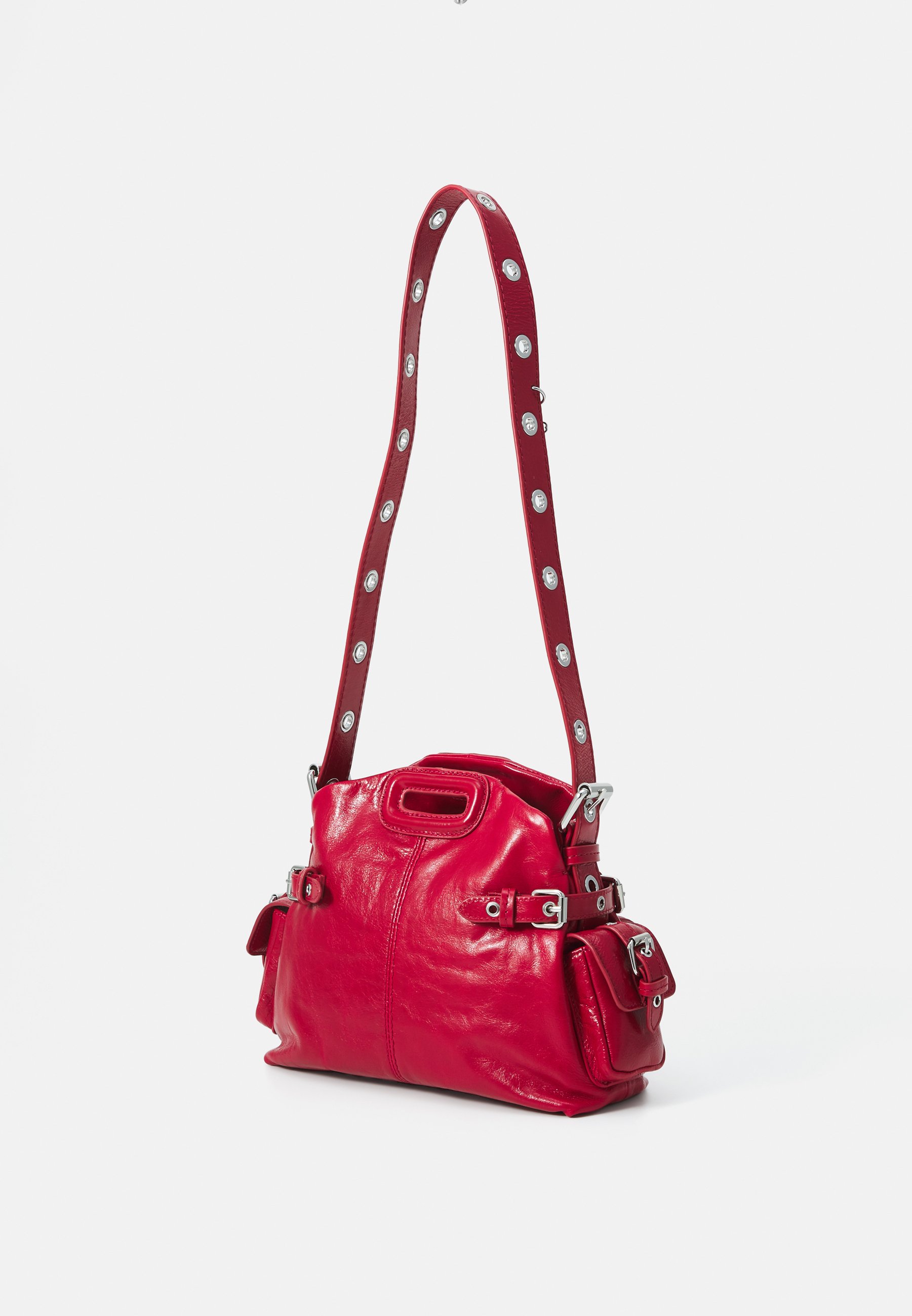 Maje MISSMMINIPOCKETSUSE - Handtas - rouge/rood - Zalando.nl