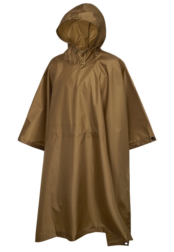 PONCHO - Regenjacke / wasserabweisende Jacke - camel