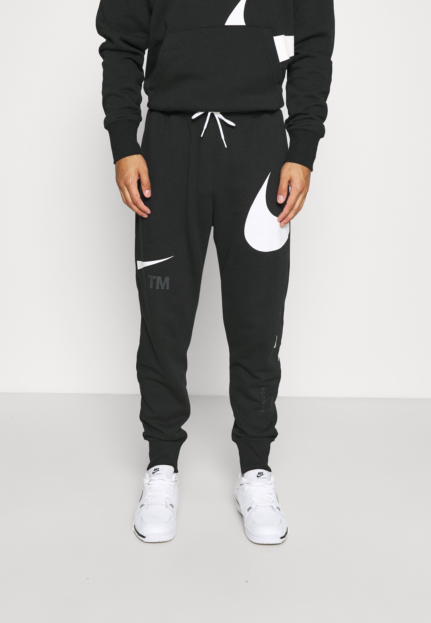 Nike Sportswear PANT - Pantaloni sportivi - black/white/nero - Zalando.it