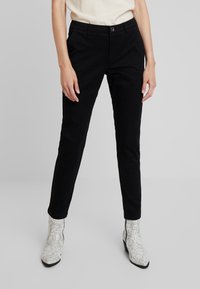 Sisley Tygbyxor - black