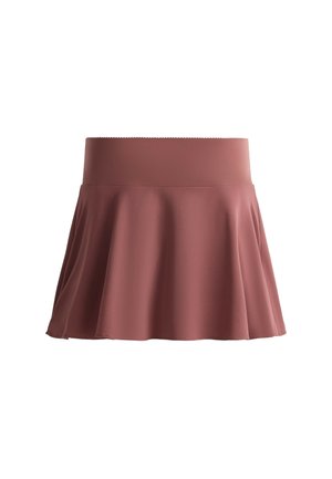 OYSHO, HIGH-RISE COMPRESSIVE SKIRT - Jupe de sport - faded burgundy
