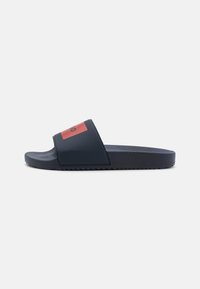 Unselected, dark blue