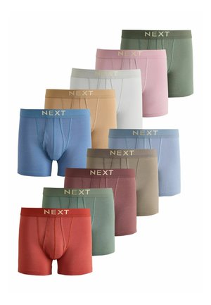 Next NEXT A-FRONTS 10 PACK - Chiloți boxer - blue red  pink pastel