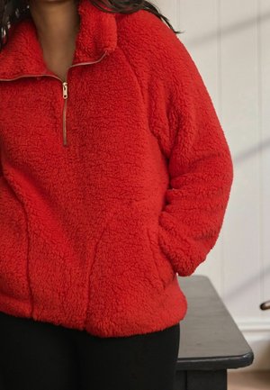 Next, Sweat polaire - red
