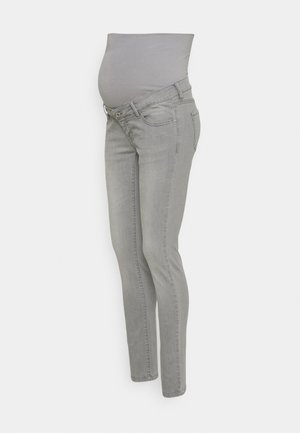 SKINNY GREY - Jeansy Skinny Fit - light aged grey