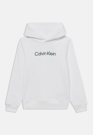 LOGO HOODIE UNISEX - Jersey con capucha - bright white
