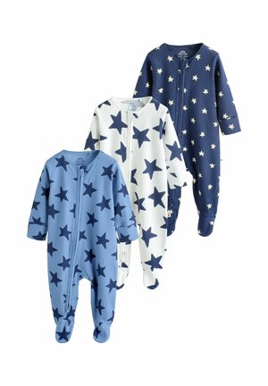 REGULAR FIT - TWO WAY ZIP 3 PACK - Alvóruha - navy star