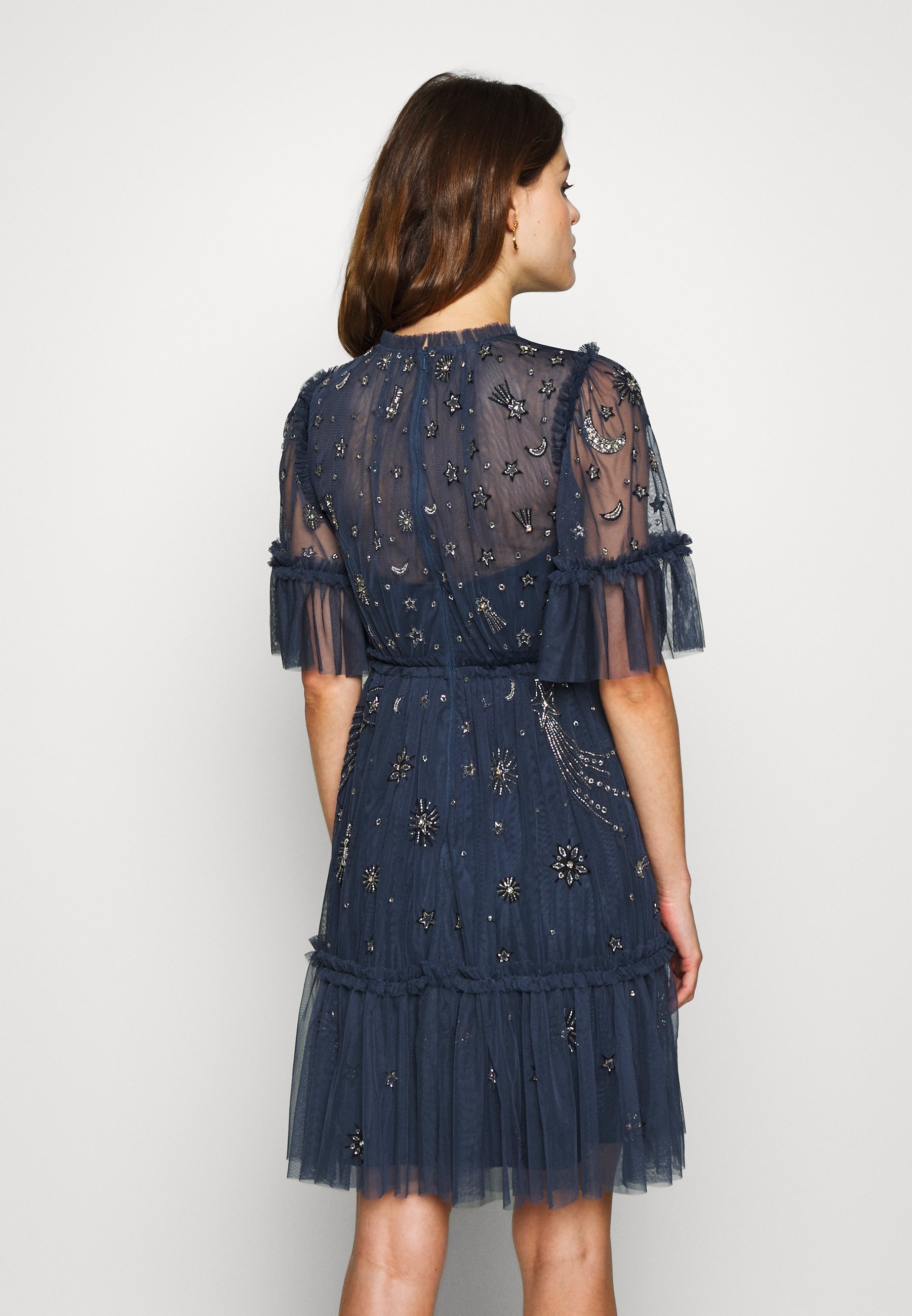 Needle & Thread ETHER MINI DRESS Cocktailkjole midnight Needle & Thread ETHER MINI DRESS - Cocktailkjole - midnight