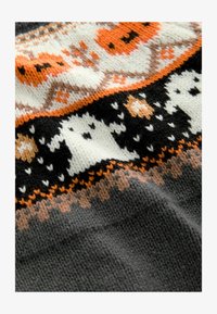 Next HALLOWEEN CREW NECK Maglione charcoal grey fairisle