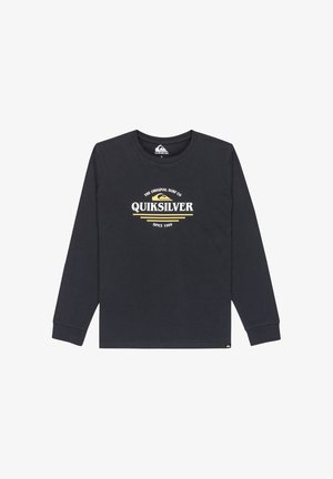 EV TYPE LINE - T-shirt à manches longues - black