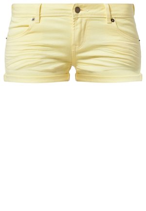 Jeansshorts - yellow