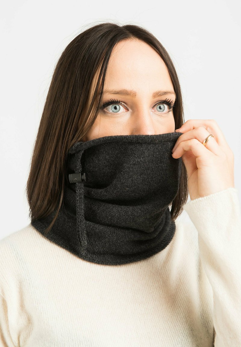 Dalle Piane Cashmere Scaldacollo - anthracite