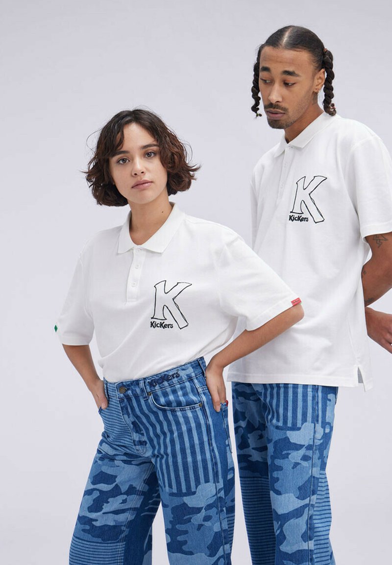 Kickers BIG  - Polo - blanc