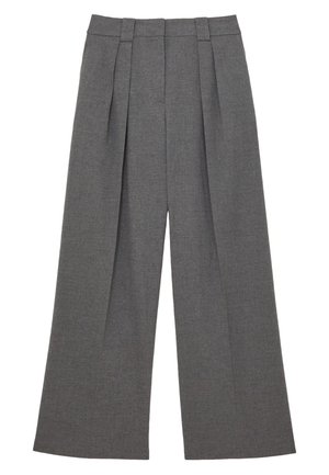 Reiss PLEATED - Nohavice - grey