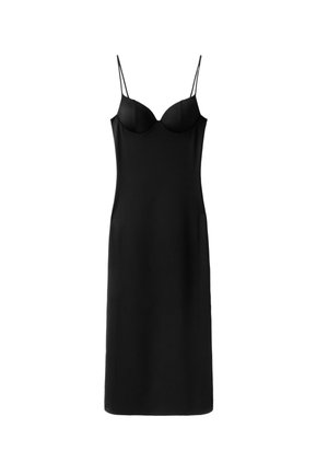 Stradivarius, SHAPEWEAR FITTED DRESS - Robe longue - black