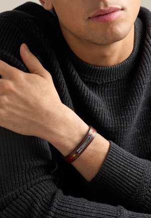 Fossil, FOSSIL MEN JEWELRY EVERETT - Armband - brown