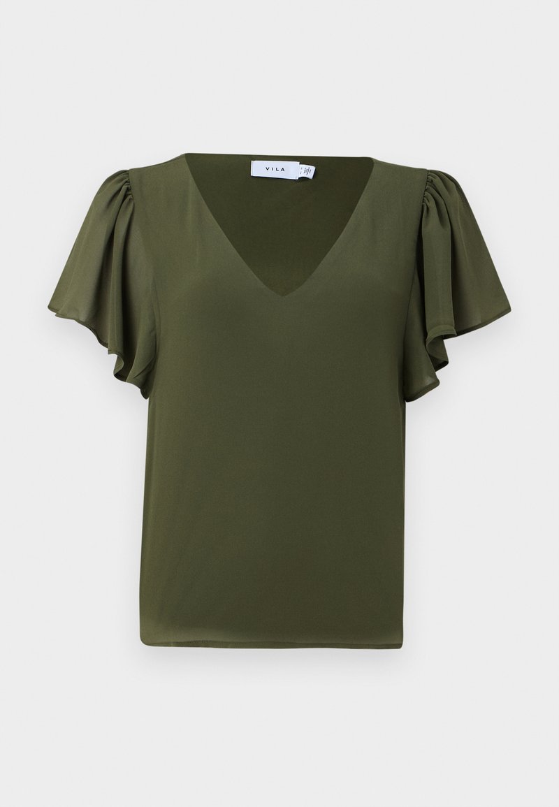 Vila Blouse kaki Vila Blouse kaki