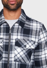 Threadbare FUJI - Overhemd - black check