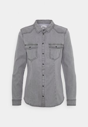 Skjortebluser - grey denim