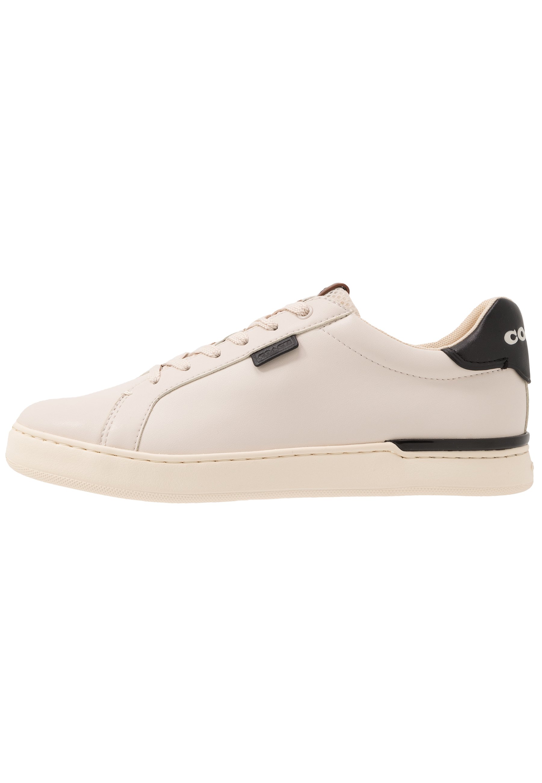 Coach LOWLINE - Sneakers basse - chalk/black/grigio scuro screziato