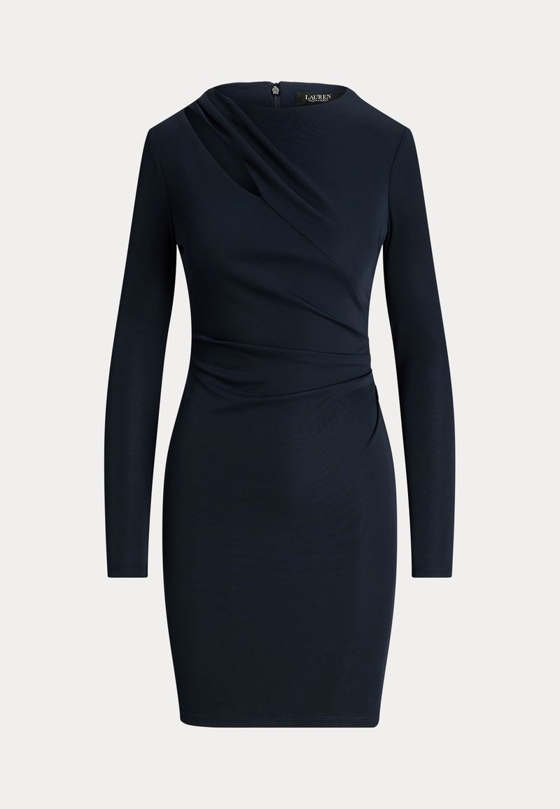 Lauren Ralph Lauren PLEATED STRETCH JERSEY COCKTAIL DRESS - Shift dress - navy/dark blue - Zalando.co.uk Lauren Ralph Lauren PLEATED STRETCH JERSEY COCKTAIL DRESS - Shift dress - navy/dark blue - Zalando.co.uk