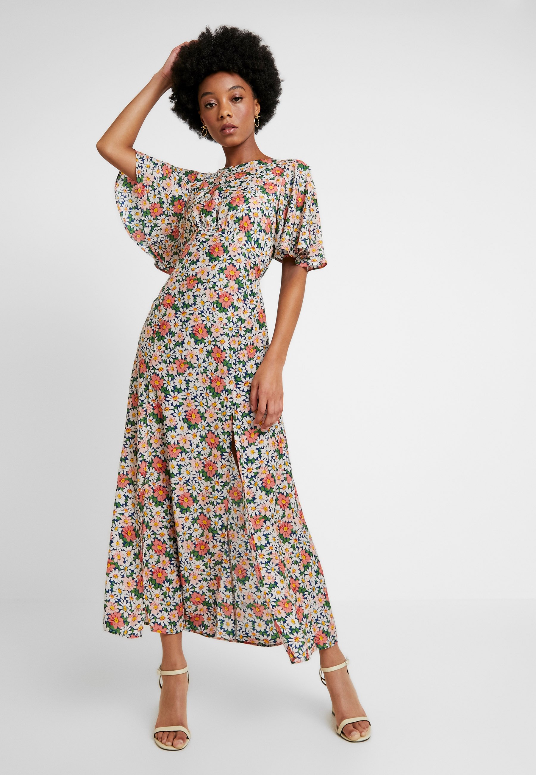 topshop peacock dress