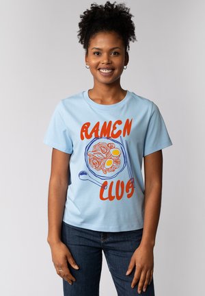 RAMEN CLUB - T-Shirt print - blue soul