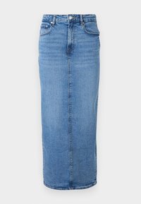 COLUMN SKIRT - Jeansskjørt - blue
