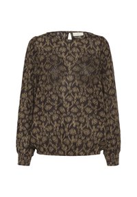 AMBER  - Palaidinė - black coffee moral floral