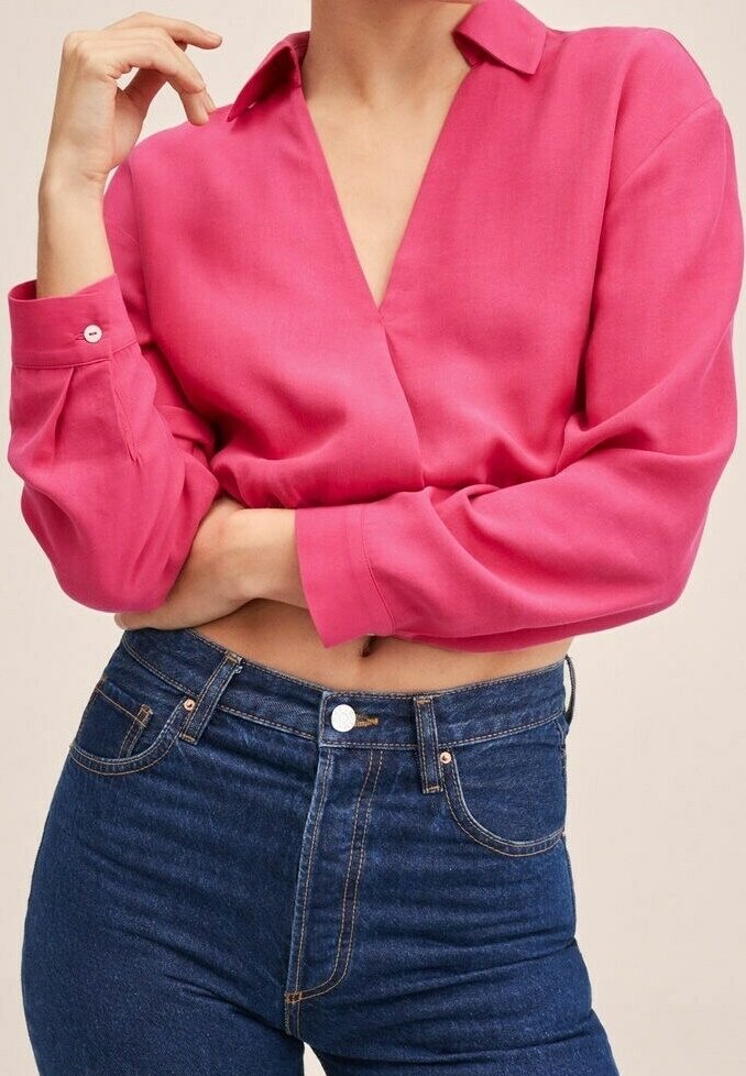 Mango Bluse - pink