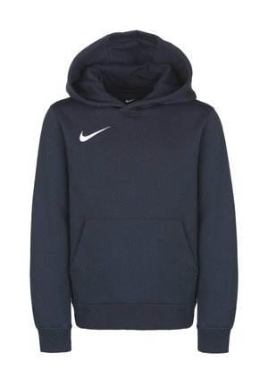 Y NK FLC PARK20 PO HOODIE - Sweat à capuche - obsidian / white