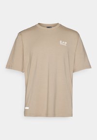 NATURAL VENTUS TEE  - Sportovní tričko - cobblestone