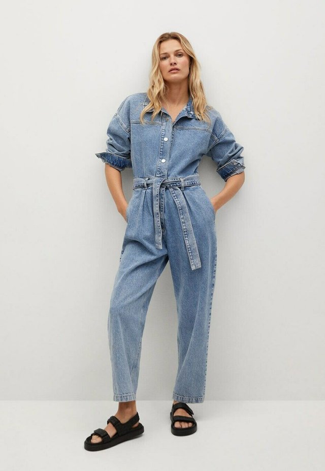 Jumpsuit - medium blue