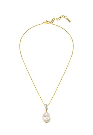 Yokoamii, MIT ZIRKONIA MUSCHELKERNPERLE YOKOAMII MODESCH - Nyaklánc - gold-coloured