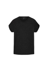 ANNA SHIMMER TEE - T-Shirt basic - black