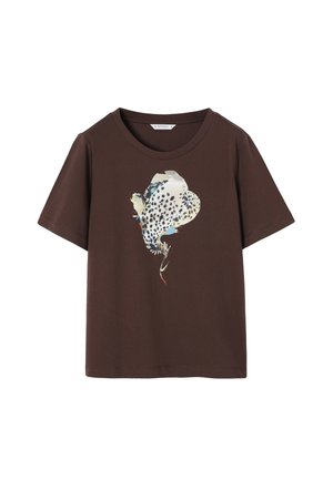 TATUUM, ARTICLE TAG:  - ARTICLE NAME: LANDA - T-shirt imprimé - brown