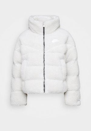 Nike Sportswear CITY - Winterjacke - light bone/black/white