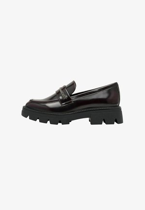 s.Oliver Pantofi slip-on - bordeaux