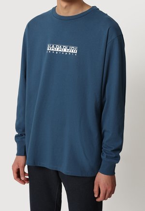 Langærmet T-shirt - blue