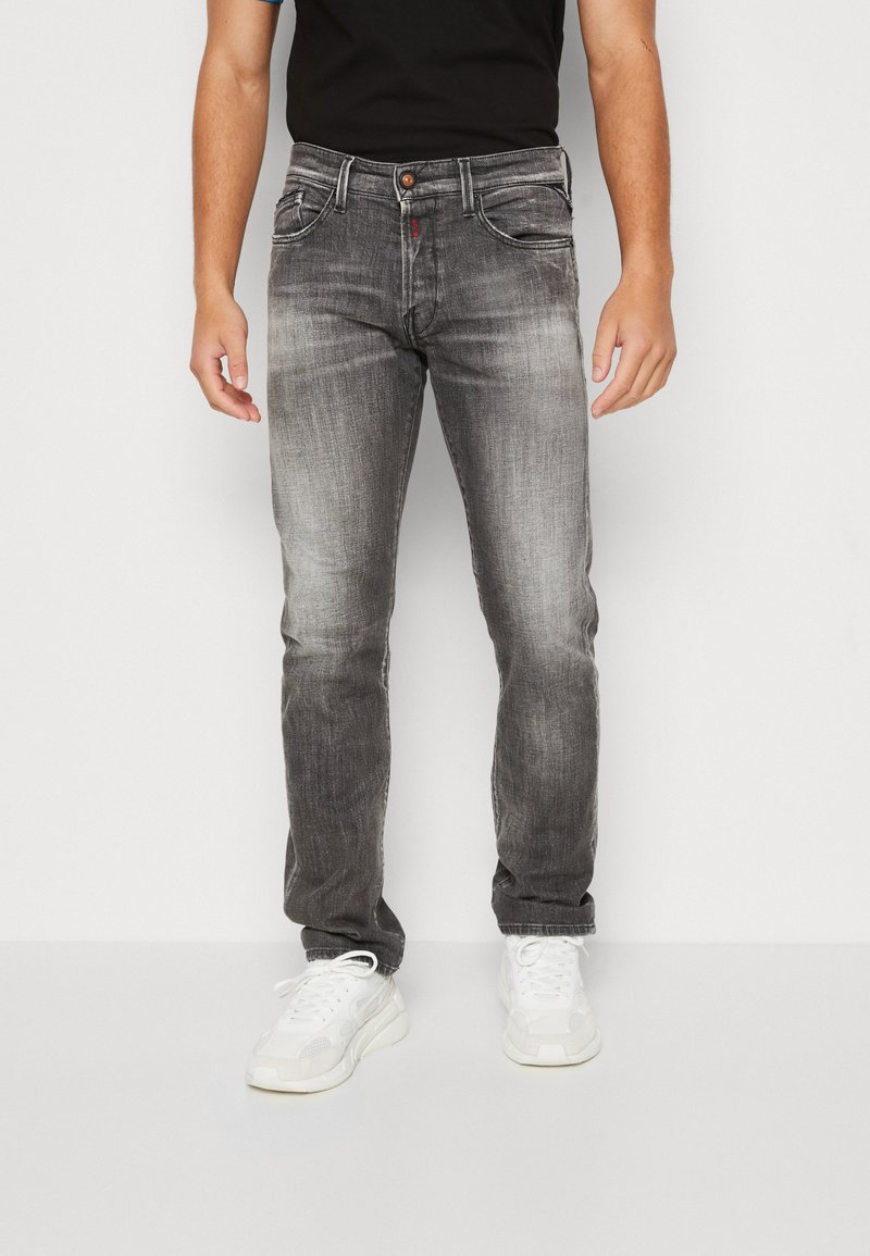 Replay WAITOM Straight leg jeans dark grey/grey denim Zalando.de