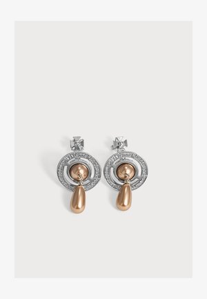 Vivienne Westwood, PEARL DROP EARRINGS - Σκουλαρίκια - platinum-coloured/bronze-coloured/gold-coloured
