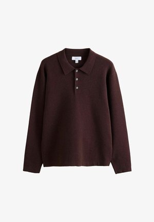 Next, Strickpullover - burgundy red