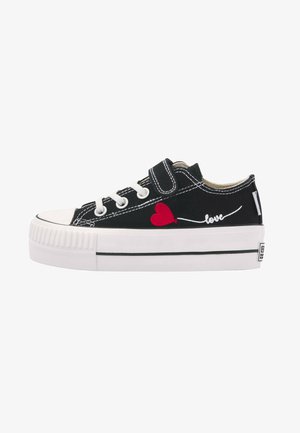 KAYA - Baskets basses - black heart
