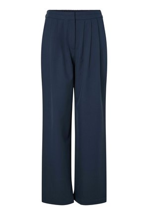 YAS, YASDAKOTA HW PANT NOOS - Broek - navy blazer