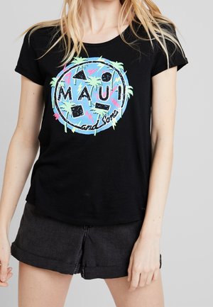 T-shirt imprimé - black